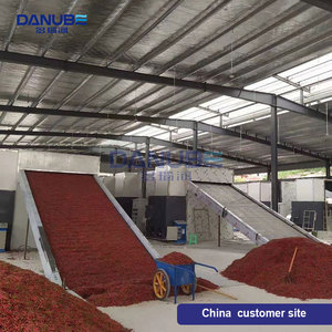 Mesh <b>Belt</b> <b>Red</b> Chili Dryer Food Grade Fruit and Vegetable Drying Equipment Dried Chili Dehydration Milling Production Line - Product Image 3