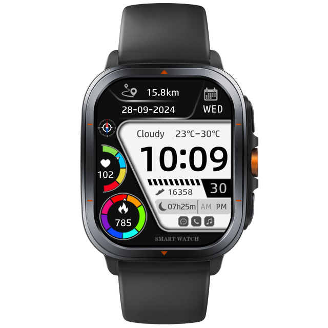2026 New Smart Electronics Watch 2.01" Big Screen AI GPT Assistant GPS Positioning  128 Sports Modes IP68 Waterproof