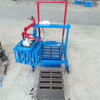 Guinée : Machine à fabriquer des briques semi-automatique mobile de petite taille (2-45), prix abordable, utilisation facile