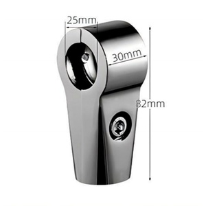 Conectores de Tubo Redondo de Acero Inoxidable Fundido a Presión, Duraderos y Personalizados, con Tratamiento de Superficie de Anodizado/Galvanoplastia - Product Image 2