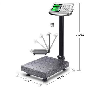 ميزان إلكتروني لحساب السعر TCS الأكثر مبيعًا بسعة 180 كجم - Product Image 3