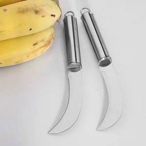 Stainless Steel Curved Knife Pineapple Knife Fruit Vegetable Cutting Tool Handheld Multi Purpose Kitchen Knife - Product Image 2