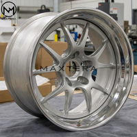 Jantes de voiture pour passagers Maxtera Forgued Custom Forgeline GA3R Style pour Porsche 911 Dodge Viper Corvette Mustang BMW M3 en alliage