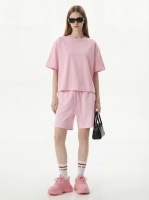 Ensemble T-shirt et short vintage délavé style streetwear urbain, coupe oversize à épaules tombantes, survêtement d'été 2 pièces pour homme