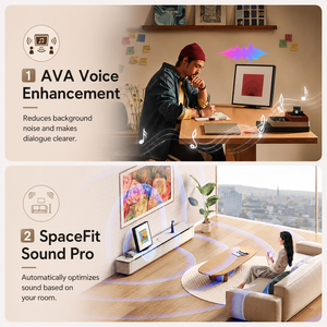 Haut-parleur Bluetooth 120W en forme de cadre d'art avec <span class=keywords><strong>Dolby</strong></span> <span class=keywords><strong>Atmos</strong></span>, cadre musical mural personnalisable, haut-parleur audio <span class=keywords><strong>sans</strong></span> <span class=keywords><strong>fil</strong></span> pour TV et maison - Product Image 5