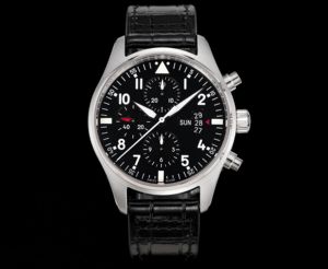 Nuevo Modelo de Reloj Mecánico para Hombre con Esfera Negra y Cristal de Zafiro - Product Image 1