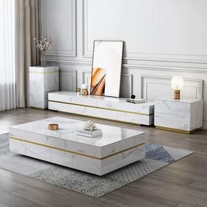 عرض ساخن: طقم طاولة قهوة وحامل تلفاز لغرفة المعيشة من المصنع مباشرة بالجملة - Product Image 2