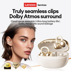 Genuino Lenovo RS103 Clip <span class=keywords><strong>de</strong></span> oreja abierta Auriculares inalámbricos BlT 6,0 360 ° Auriculares <span class=keywords><strong>de</strong></span> sonido espacial Reuniones Auriculares <span class=keywords><strong>de</strong></span> ejercicio <span class=keywords><strong>de</strong></span> viaje - Product Image 2