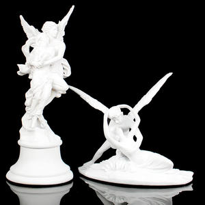 Westerse Sculptuur Naakt Beeld Van <span class=keywords><strong>Man</strong></span> En Vrouw Griekse Cupido En Psyche Beeld Sculptuur Engel Godin Standbeeld - Product Image 2