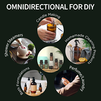 Coffret Cadeau d'Huiles Essentielles 100% Pures 10ml*6 Parfums Inspirés du Bois pour la Fabrication de Bougies et les Diffuseurs de Douche OEM ODM