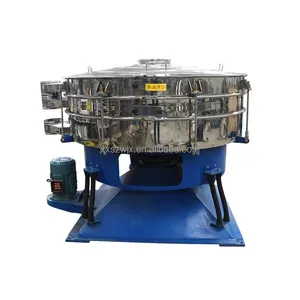 Aço Carbono Química Circular Swing Tumbler Grain Peneira Máquina/Peneira De Grãos De Tela Vibratória