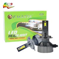 Ampoules de phares LED pour voiture, 80W H1 H3 H4 H7, 15W, puces 3570, 6500K, accessoires d'éclairage automobile