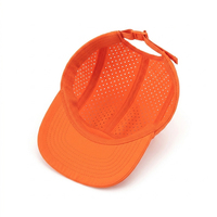 Gorra de Running Transpirable con Perforaciones Láser, Ligera, Plegable, Suave, con Logotipo Personalizado