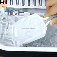 Machine à glaçons verticale haute performance avec une capacité de 10 litres, conception économe en énergie --ICE MAKER