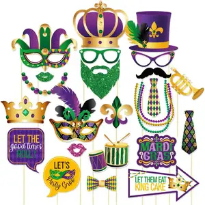 Carnival Photo Props Fantasy Party Decoration Supplies Funny Masquerade Birthday Photo Props