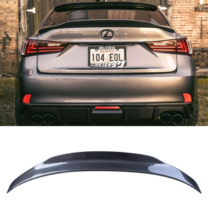 For IS E3 3rd Generation PSM Style Carbon Fiber <b>Rear</b> <b>Spoiler</b> Trunk Wing 2013-2020 - Product Image 1