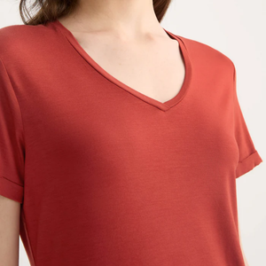 <span class=keywords><strong>Camicia</strong></span> <span class=keywords><strong>da</strong></span> <span class=keywords><strong>Notte</strong></span> Estiva Beefey per Donna, Leggera ed Elastica, Manica Corta, Traspirante, con Scollo a V - Product Image 4