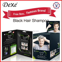 Alibaba DEXE Shampoing Colorant Cheveux Noirs Rapide en 5 Minutes Sans Ammoniac Sans PPD Ne Colle Pas au Cuir Chevelu Vente en Gros Usine OEM
