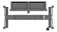 JIECANG Ergonomique Double Moteur RGB Lumière PC Ordinateur Électrique Sit Stand Gaming Desk pour E-sports