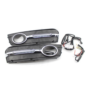 Kit de luces LED diurnas para parrilla de Audi A4 B8 2009-2011 con juego de cableado - Product Image 1