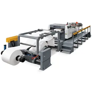 [JT-GM1400] CE תעשייתי במהירות גבוהה רוטרי ג'מבו גליל לגיליון חותך מכונת חיתוך צולב גיליונות נייר אוטומטי
