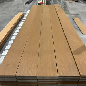 Pisos de <span class=keywords><strong>Wpc</strong></span> para exteriores resistentes a los rayos UV y tableros de cubierta compuestos de plástico y madera a la venta - Product Image 4