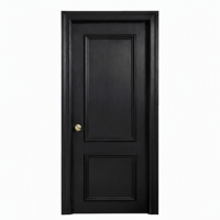 Porte intérieure moderne en bois massif de style français pour chambre, salle de bain, garde-manger, placard, cloison de pièce, entrée de maison