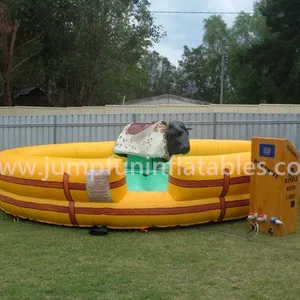 2024 2021 best Mechaincal Inflatable bull rodeo for adults 2021 top quality inflated bull fighting sale