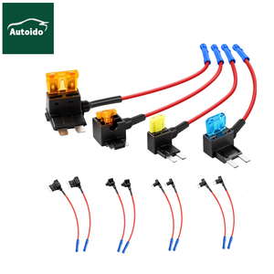 Portafusibili per Auto, Componente Scatola Fusibili, Fusibile a Cartuccia Inline Midi Automotive, Fusibile Mersen Mrbf, Fusibile a Scala <span class=keywords><strong>Mega</strong></span> Termico 150A Classe T per <span class=keywords><strong>Moto</strong></span> - Product Image 1