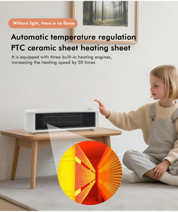 Calentador Eléctrico de Escritorio en Oferta, Mini Calentador para Dormitorio, 110V, Calentamiento Rápido, Ahorro de Energía - Product Image 5