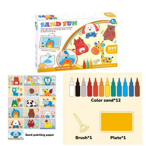 All'ingrosso Kit di <span class=keywords><strong>pittura</strong></span> a sabbia fai da te Set di <span class=keywords><strong>colori</strong></span> fatti a mano <span class=keywords><strong>pittura</strong></span> a sabbia per bambini - Product Image 1