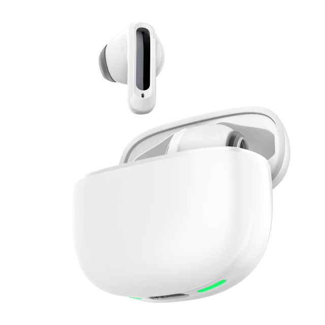Earbuds Earphone Voice Assistant Long Battery Life Touch Control TWS Wireless Earpiece Compact Design