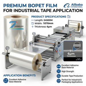 <span class=keywords><strong>Film</strong></span> BOPET transparent, peut être poinçonné proprement sans rebuts, bonne résistance à la flexion, pour découpe/isolement - Product Image 3