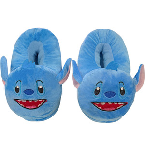 Pantuflas de felpa Winter <span class=keywords><strong>Star</strong></span> Baby Stitchh, de dibujos animados, para parejas, para interiores, paquete completo, zapatos de algodón cálidos y gruesos, juguete suave - Product Image 3