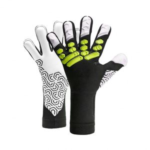 Gants de gardien de but professionnels GRIP WELL SPORTS en PU avec fermeture auto-agrippante, respirants, logo personnalisé, protection des doigts et du pouce - Product Image 2