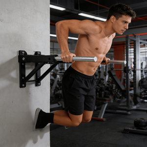 VIGFIT Estación de Entrenamiento de Pared Plegable de Acero Industrial para Dominadas y Ejercicios con Peso Corporal, para Gimnasio <span class=keywords><strong>en</strong></span> Casa - Product Image 6