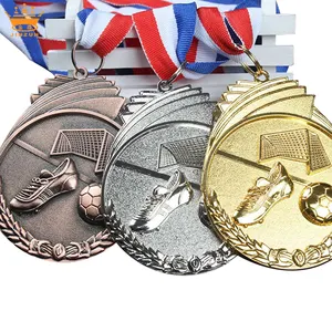 2023 Hot selling wholesale custom metal sports awards for sports soccer medals