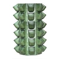 Jardinière murale verticale réelle pour la maison, jardin hydroponique d'intérieur, mur végétal auto-arrosant