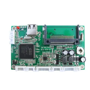 Placa de decodificación de medios de comunicación, soporte para pantalla de vehículo, TV LCD, máquina de publicidad con CF/USB2.0/Mini-USB/SD/tarjeta MMC/intercambio en caliente