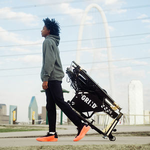 Machine de tir au <span class=keywords><strong>basket</strong></span>-ball portable de haute qualité GRIND, réglable, avec support en métal pour une utilisation en intérieur et en extérieur - Product Image 2