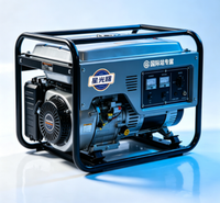 10KVA XGY-10 400V/230V/220V 50/60Hz 24V DC Auto-Start Wassergekühlt 1800 U/min Schallgedämpft Mobiler Typ Hocheffizient 200A für