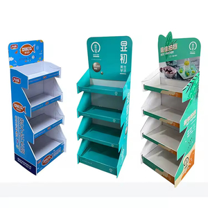Étagères d'affichage en carton pop personnalisées de qualité supérieure, présentoirs de sol pour supermarchés - Product Image 2