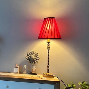 Lámpara de pie con temática de boda roja, bombilla incandescente E27 220V, decoración para sala de estar y estudio - Product Image 4