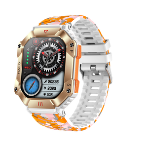 650mah Large Battery 2024 New Arrival 2.0 Inch Full Touch Screen Compass Outdoor <strong>Smart</strong> <strong>Watch</strong> Kr80 <strong>Cheap</strong> Smartwatch for Men - Product Image 3