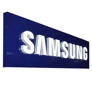 Sương Mù Samsung Ngoài Trời Kabu Led Quảng Cáo Hộp Đèn Diy 3D Hộp Đèn Ngoài Trời