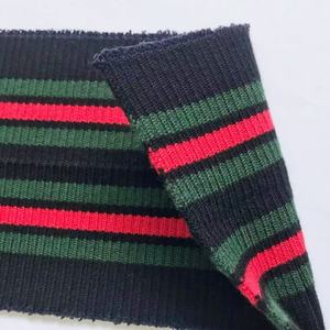 Venta al por mayor precio de fábrica personalizado respetuoso del medio ambiente lana invierno primavera gran oferta productos collares rayas gruesas Color costilla puños de punto - Product Image 6