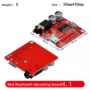 Placa de Decodificación MP3 Bluetooth 5.0, Placa Amplificadora de Audio para Altavoces de Coche sin Pérdidas, Modificación DIY, Receptor de Audio, Módulo 4.1 - Product Image 3