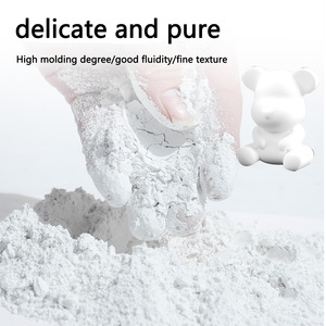 Poudre de gypse blanche, écologique, pour la fabrication de résine, bricolage, poupée en gypse, aromathérapie, poudre de gypse sans bulles - Product Image 3