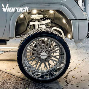 Jantes forgées polies Viorock 20x10 22x12 22x14 24x12 24x14 à déport profond, 5, 6, 8 trous, 6x139.7 6x5.5 8x6.5 8x180 10x225 pour camion - Product Image 2