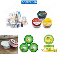 Machine d'étiquetage 3 faces pour bocaux ronds et boîtes de conserve, applicateur d'autocollants automatique hautement efficace pour les côtés, le dessus et le bas